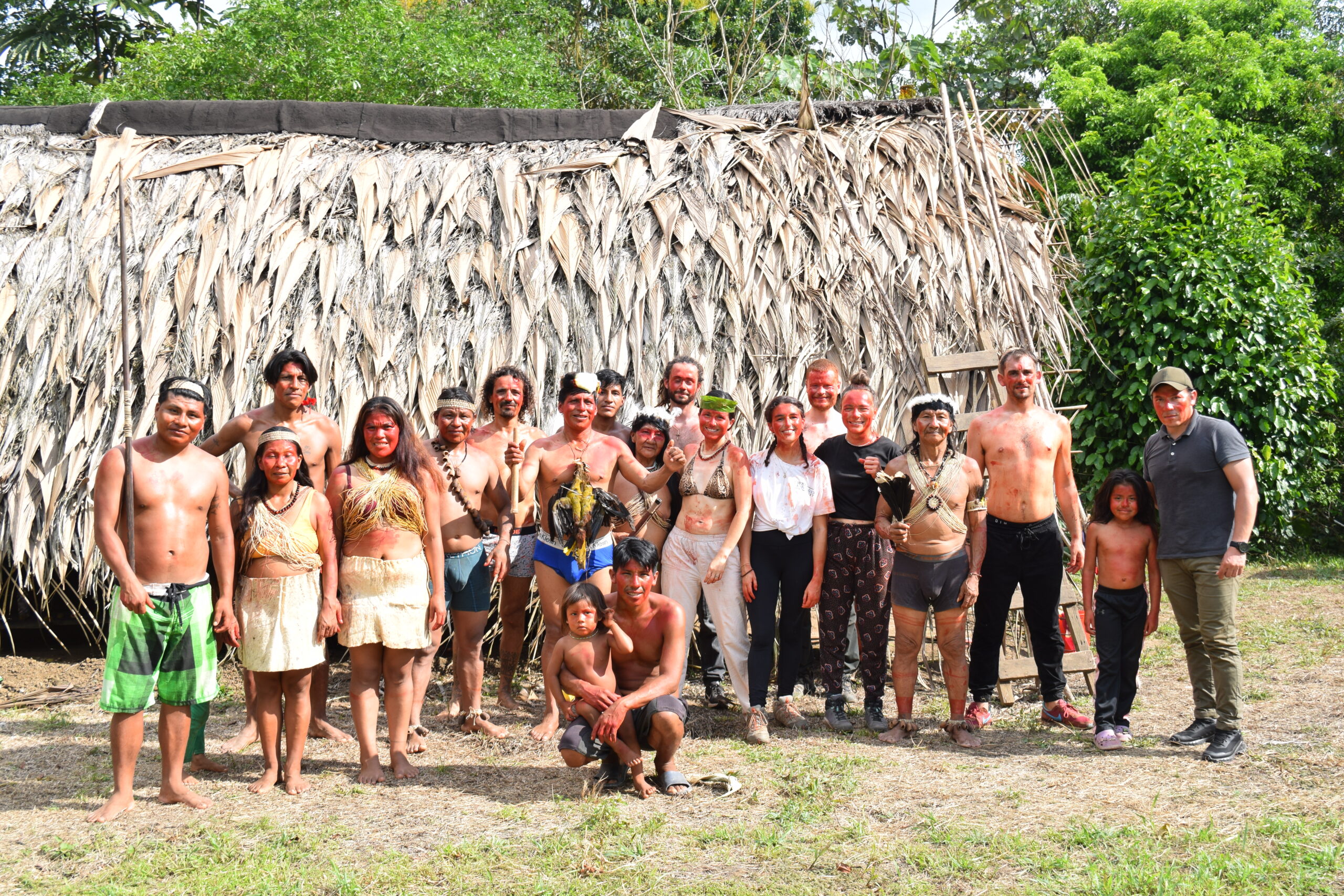 Retiro Zardezan en territorio Waorani